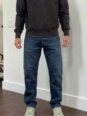 Buck Mason Men’s Ford Standard Jean Denim Size 32x30 New Medium Wash